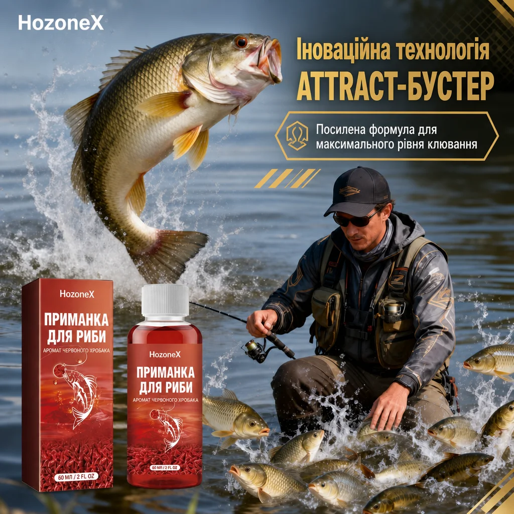 ATTRACT-БУСТЕР для рибалки